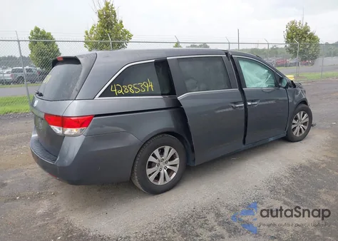 2015 Honda Odyssey Ex-L из США, поврежденный, VIN 5FNRL5H64FB053220